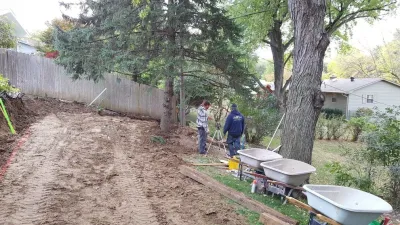 Clifton Retaining Wall With Geo-Grid — Landscape Design project by Above And Beyond Complete Grounds Maintenance