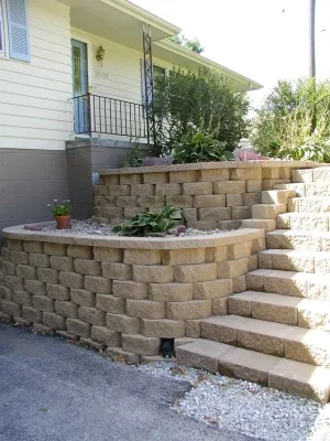 Retaining Walls — Landscape Construction project by Augusta Lawn & Landscape