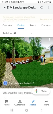 landscape design install — Landscape Construction project by D M Landscape Design Llc