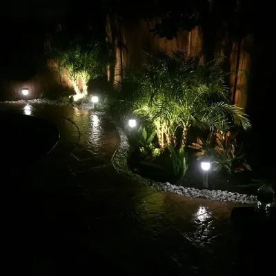 Lighting — Landscape Construction project by Forstall's Landscaping