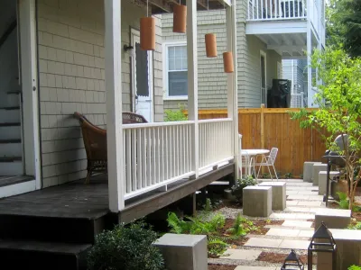 Gilmore Landscape Architecture - Outdoor Lighting Installation in Arlington, MA