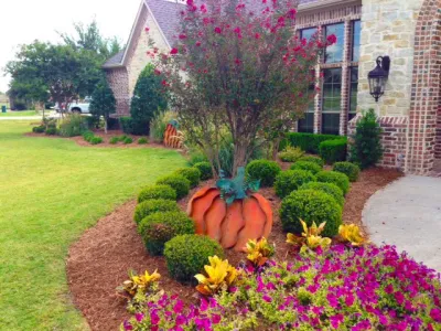 Prosper Fall Landscaping by Absolutely Bushed Landscaping