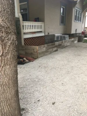 Landscaping — Landscape Construction project by RO Lawn And Garden Services LLC in Lincoln