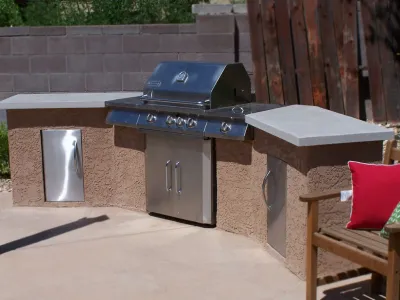 Outdoor Kitchens — Landscape Design project by Aguamatic Landscape LLC