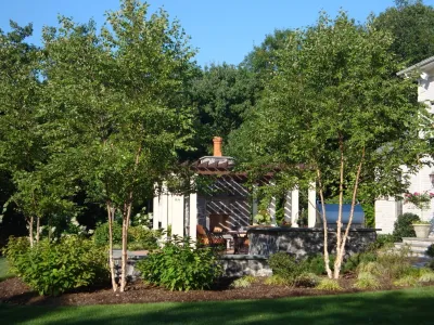 Laurel Hollow — Landscape Design project by Goldberg & Rodler, Inc.