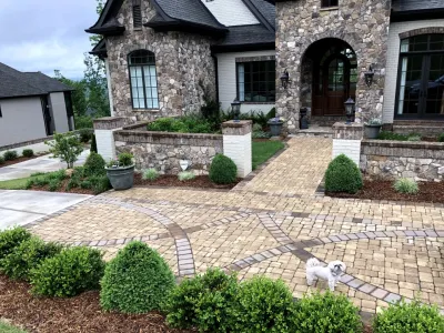 Front Entryways — Landscape Design project by Graham Kimak Landscape Designs