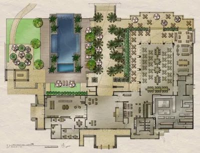 Club House — Landscape Design project by TBU International