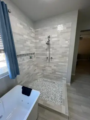 Corona Bathroom Renovation by California Home Center