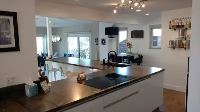 Modern Kitchens by Bridges Const.
