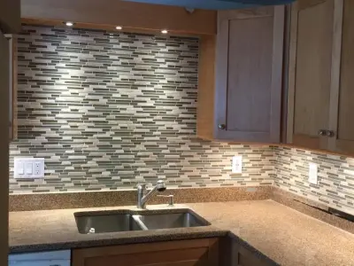 Tile Splashback Fitting — Home Renovation & Remodeling Services project by All Cape Remodeling, Inc.