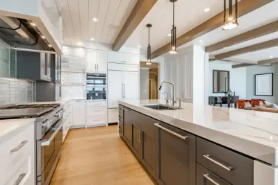 Modern Contemporary Kitchen | Design and Construction — Home Renovation & Remodeling Services project by Ness Construction