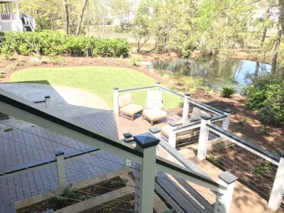 Molasses Creek — Landscape Design project by Green Grass Landscape Contractors in Mount Pleasant