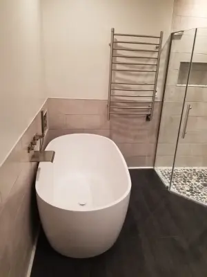 Bespoke Bathroom Design and Remodeling — Home Renovation & Remodeling Services project by Ansaaris House Of Construction LLC