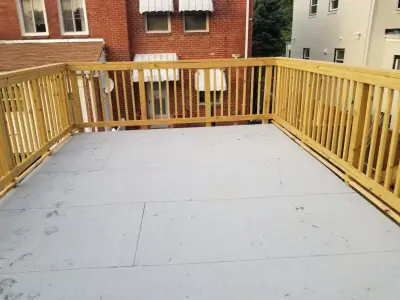 Bespoke Deck, Stair, and Railing Installation — Home Renovation & Remodeling Services project by Ansaaris House Of Construction LLC