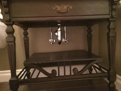 Vintage Bath Vanity by Graham Hallissey Construction
