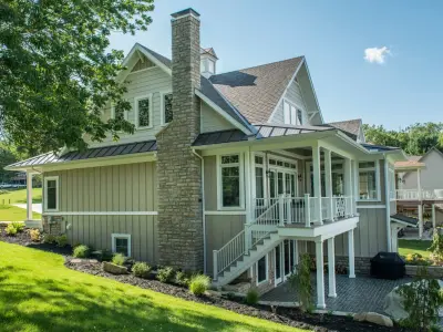 Lake House Getaway by Shrock Premier Custom Construction