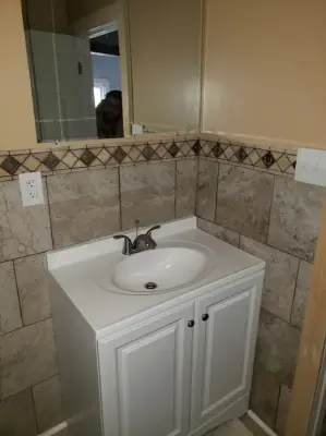Restroom Renovation — Home Renovation & Remodeling Services project by ARB Builders Group LLC
