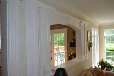Arched Interior Entrance by Monk's Home Improvements