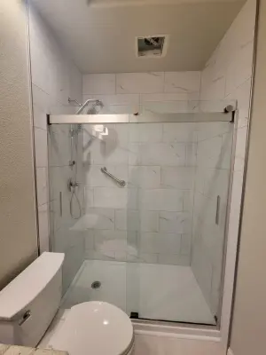 Arden Showering by House On The Hill Construction LLC