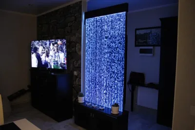 Waterfalls and bubble panels — Landscape Design project by GreenCascade