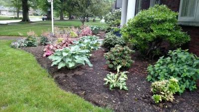 Shade Gardens — Landscape Design project by Greenscape Lawn And Garden Service, In in Fairview