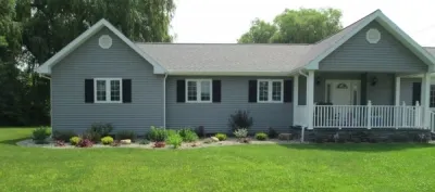 Landscaping with Stone For Clean Look — Landscape Design project by Greenscape Lawn And Garden Service, In