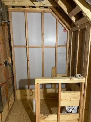 Loft Bathroom — Home Renovation & Remodeling Services project by Pierce Construction Services, LLC