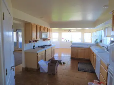 Atwell Kitchen Transformation: Natalie and Tim's Before and After by Bridges Const.