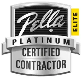 Certified Pella Platinum ELITE Contractor by Trueson Exteriors