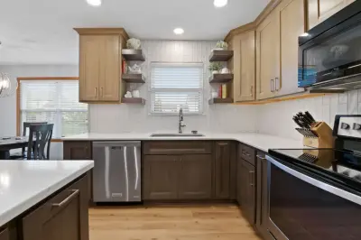 Avon Kitchen and Fireplace Renovation by The Lifestyle Group Inc.