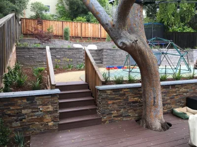 Belmont Family Garden — Landscape Design project by Greensleeves Garden Design