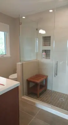 Stunning Aurora Restroom by JDC Remodeling, LLC