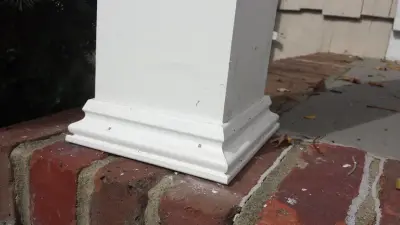 Azek Post Replacement by Monk's Home Improvements
