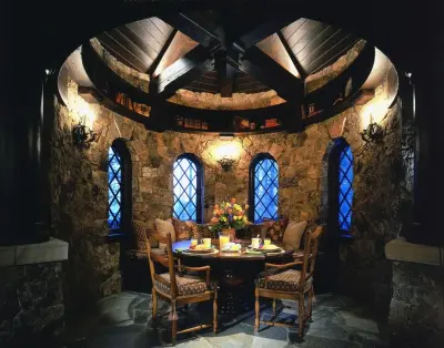 Contemporary Classic Timber and Stone Custom Castle - Bachelor Gulch, Colorado by Beck Building Company