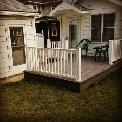 Binghamton, NY Back Deck and Hillside Stairs by Dundon Construction LLC