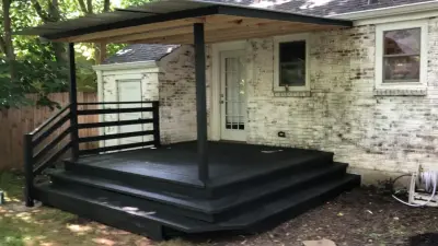 Patio renovation project — Home Renovation & Remodeling Services project by Rainwater Builders