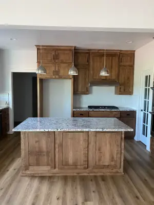 Contemporary Douglas Kitchen by Robbins Construction
