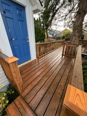 Outdoor Deck — Home Renovation & Remodeling Services project by Foxtail Finish Carpentry