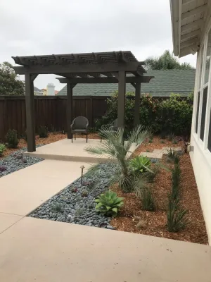 Carlsbad backyard by Groundswell Landscaping