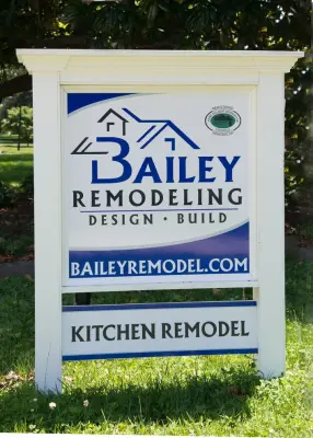 Bailey Renovation Signage by Bailey Design + Build