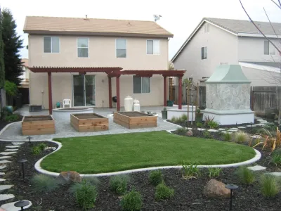 Healdsburg Converted Backyard — Landscape Design project by Hall Landscape Design