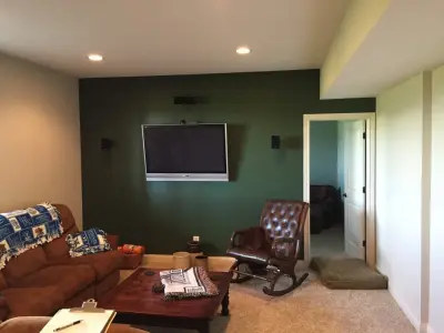 Bargersville, IN - Addition of a Fireplace in the Basement by The Lifestyle Group Inc.