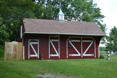 Barn Exterior Coating by Monk's Home Improvements