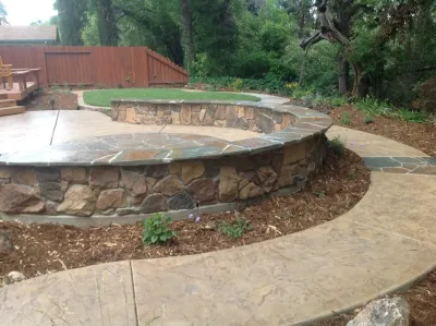 Forsestville Backyard — Landscape Design project by Hall Landscape Design