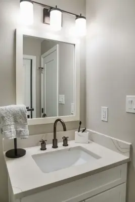 Wheaton Drive Basement and Bathroom Renovation - Burke, VA by WISA Solutions