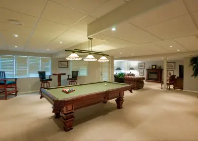 Framingham MA Basement Remodeling — Home Renovation & Remodeling Services project by LUX Renovations/ Owens Corning Basements