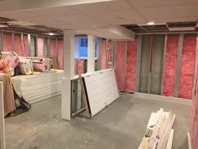 Basement Renovation 2017 — Home Renovation & Remodeling Services project by LUX Renovations/ Owens Corning Basements