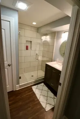 Fun-filled Basement by Vincent Abell Contracting