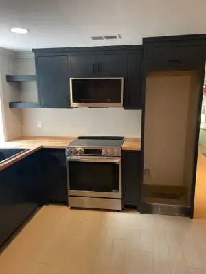 Complete Kitchen in Basement — Home Renovation & Remodeling Services project by Mr. Get It Done