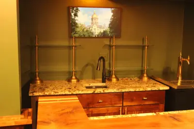 Underground Tavern Construction — Home Renovation & Remodeling Services project by Crosben Contracting